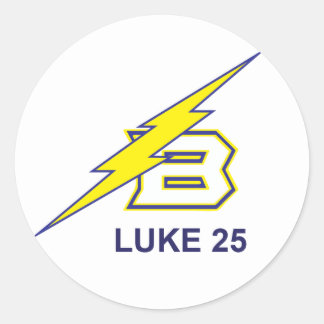 STICKER ROND LUKE 25