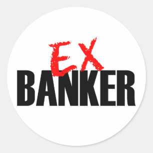 STICKER ROND LUMIÈRE EX DE BANQUIER