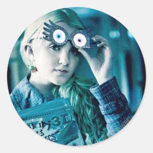 Sticker Rond Luna Love