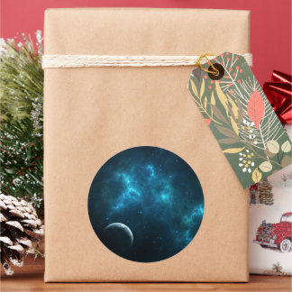 Sticker Rond L'univers