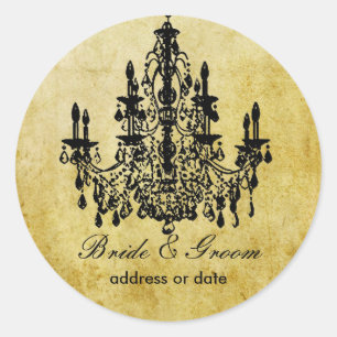 Sticker Rond Lustre vintage PixDezines