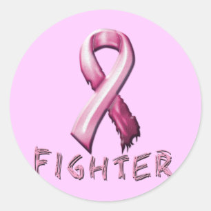 Sticker Rond Lutte contre le cancer du sein