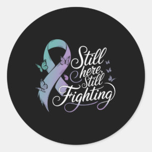 Sticker Rond Lutter toujours contre la prévention du suicide Be
