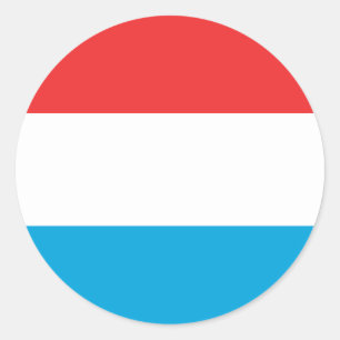Sticker Rond luxembourg