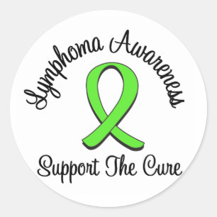 Sticker Rond Lymphome Support Cure
