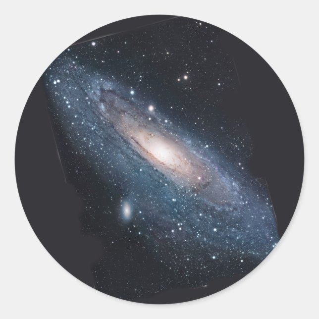 Sticker Rond M31 Andromeda Galaxy (Devant)