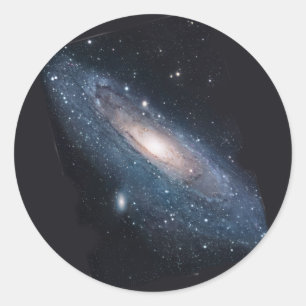 Sticker Rond M31 Andromeda Galaxy