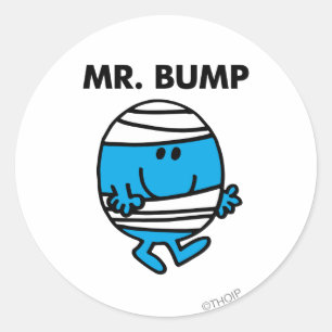 Sticker Rond M. Bump Classic 1