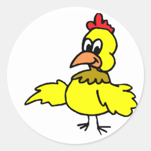 Sticker Rond M. Chicken