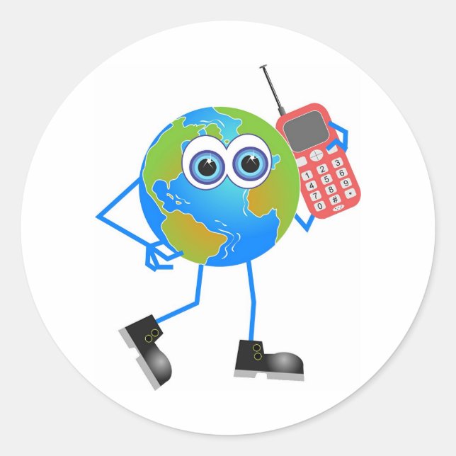 Sticker Rond M. Global (Devant)