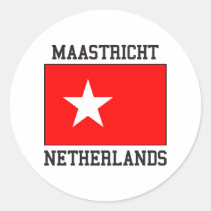 Sticker Rond Maastricht Pays-Bas