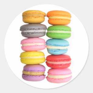 Sticker Rond Macarons