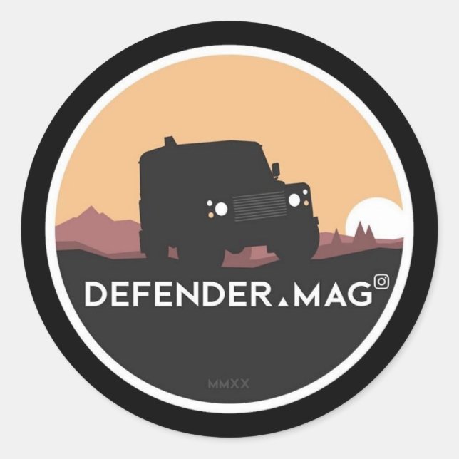 STICKER ROND MAG DEFENDER (Devant)