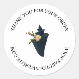 Sticker Rond Magasin de fournitures artistiques, merci pour vot