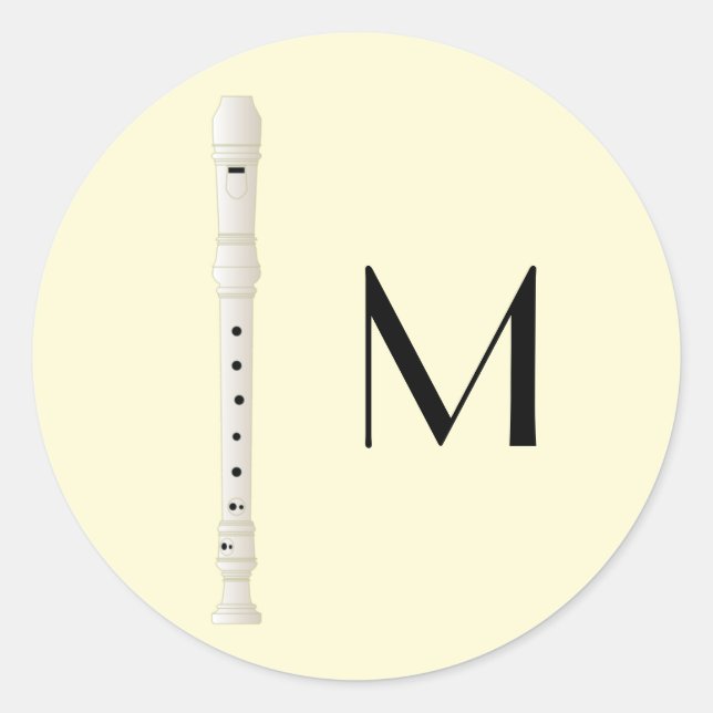 Sticker Rond Magasin Musique Teacher Musique Musique Groupe (Devant)