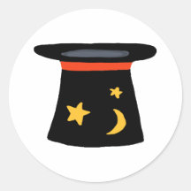 Magiciens TopHat pour Magicland Party Thème