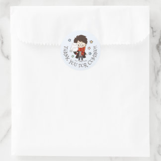 Sticker Rond Magique HARRY POTTER™ et Hogwarts