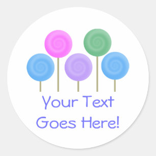 Sticker Rond Magnifiquement Sweet Collection