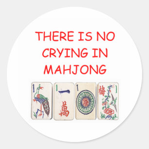 STICKER ROND MAHJONG