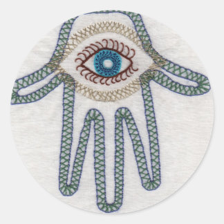 Sticker Rond main