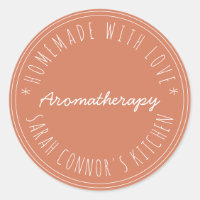 Maison faite avec amour Aromathérapie Terracotta