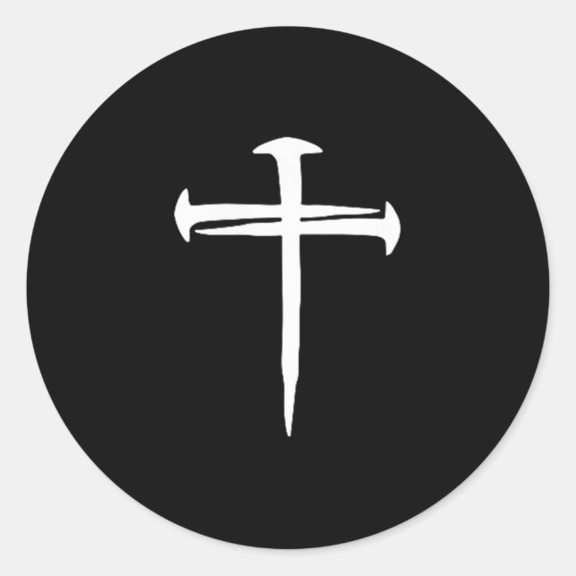 Sticker Rond Make Heaven Crowded - Front And Back  (Devant)