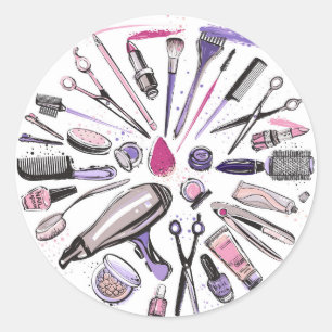 Sticker Rond Makeup circle design