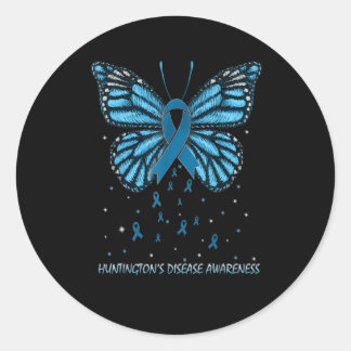 Sticker Rond Maladie d'Huntington