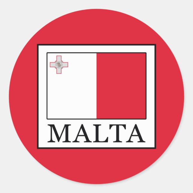 Sticker Rond Malte (Devant)