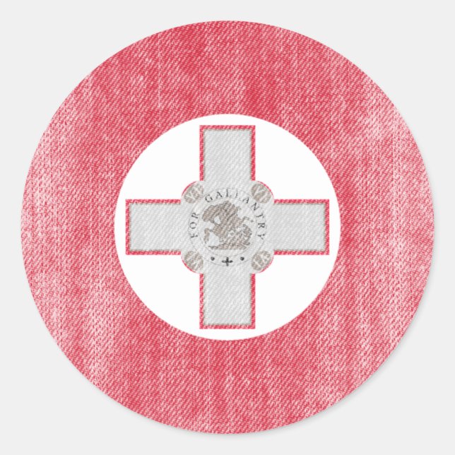 STICKER ROND MALTE (Devant)