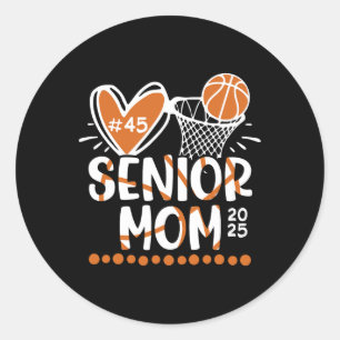 Sticker Rond Maman senior Cl de 2025 Numéro de joueur personnal