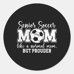 Sticker Rond Maman senior de football 2026 Maman senior de foot