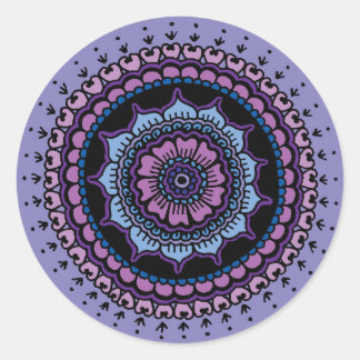 Sticker Rond Mandala