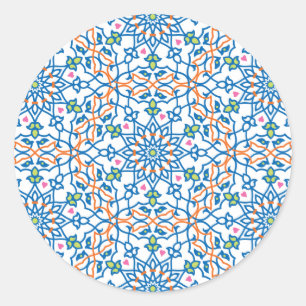 Sticker Rond Mandala Inspiration 3
