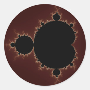 Sticker Rond Mandelbrot Set 08 - Fractal