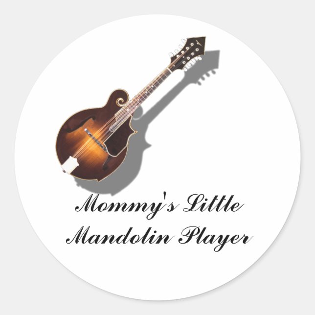 STICKER ROND MANDOLIN-STICKER (Devant)