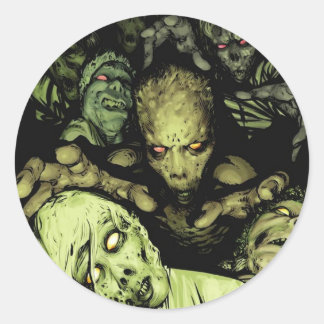 Sticker Rond Mange ton cerveau