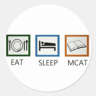 STICKER ROND MANGER LE SOMMEIL MCAT