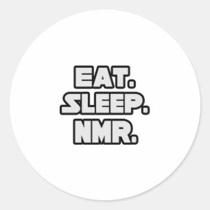Sticker Rond Mangez Sleep NMR