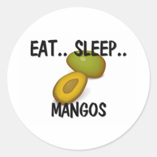 Sticker Rond MANGOS du sommeil
