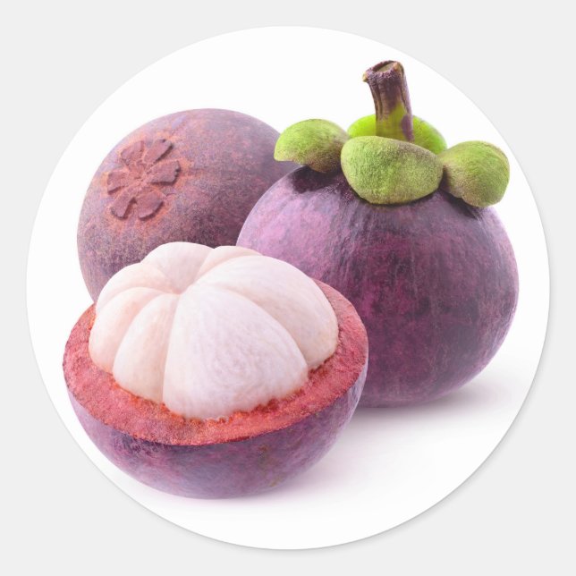 Sticker Rond Mangosteens (Devant)