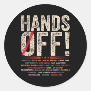 Sticker Rond Manifestation - Actions Sans Précédent