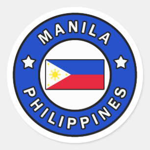 Sticker Rond Manille Philippines