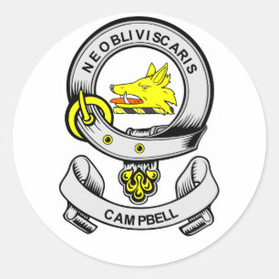 Sticker Rond Manteau de CAMPBELL des bras