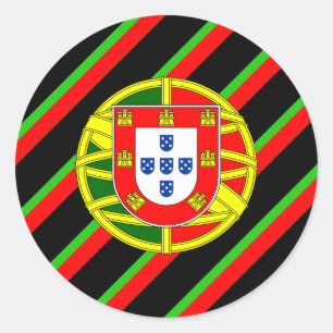 Sticker Rond Manteau des bras portugais