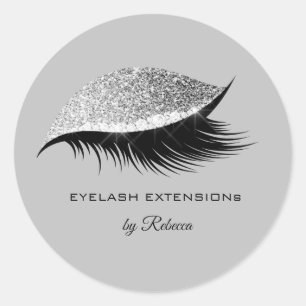 Sticker Rond Maquillage simple Beauté Eyelash Lashes Parties sc