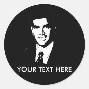 Sticker Rond Marco Rubio