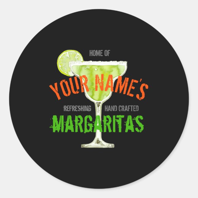 Sticker Rond Margarita D  (Devant)