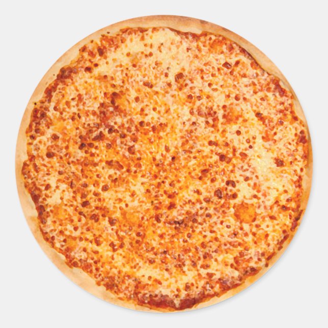 Sticker Rond Margarita Pizza (Devant)