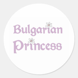 Sticker Rond Marguerite princesse bulgare
